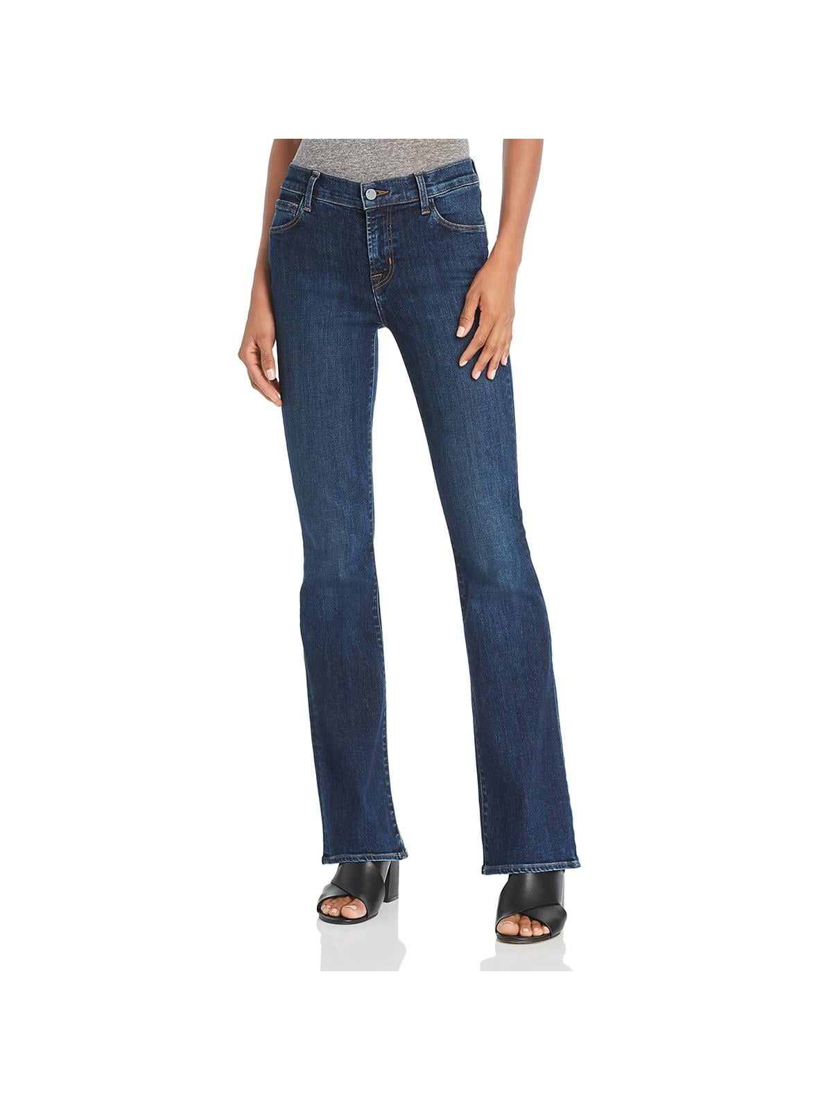 J Brand Womens Sallie Denim Mid-Rise 