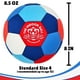 thumbnail image 2 of Balón de fútbol sala Revive Wonder The Soft, tamaño 4, rojo, blanco y azul, 2 of 6