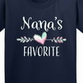 thumbnail image 4 of Inktastic Nana's Favorite Heart Grandchild Youth T-Shirt, 4 of 5