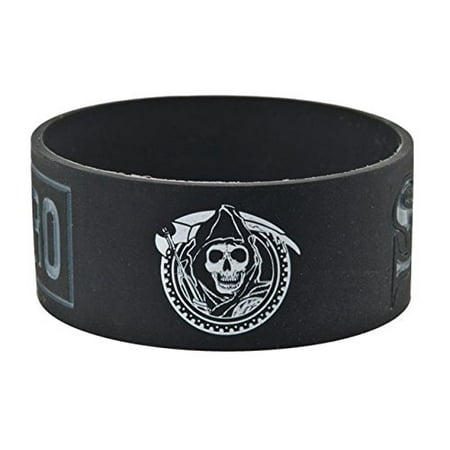 Sons of Anarchy SOA Silicone Rubber Boxed Samcro Reaper Bracelet