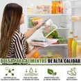 thumbnail image 4 of Bolsas Almacenamiento Reutilizables para Alimentos, 24 Piezas de Bolsas Herméticas para Alimentos, Bolsas para Congelar Alimentos, con 3 Tamaños, para Sándwiches, Frutas, Verduras, Aperitivos y Carne, 4 of 4