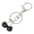 thumbnail image 5 of Unique Bargains 1 Pc Stylish Cherry Handbag Charms Keychains Bag Accessories Black, 5 of 5