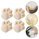 thumbnail image 4 of 4 protectores de esquinas de mesa con forma de pata de gato, a prueba de bebés, protectores de bordes Caqui, 4 of 9