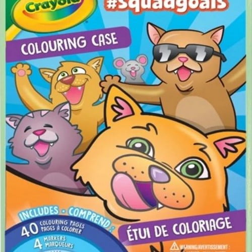 Crayola Squad Goals Colouring Case