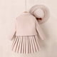 thumbnail image 4 of Odeerbi 3-7 Años Conjunto de Algodón Para Niña Chaqueta de Manga Larga Con Falda Plisada Y Sombrero de Copa Conjunto de Tres Piezas Conjunto de Falda, 4 of 7