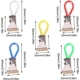thumbnail image 2 of ZHAOCHENG Clip para paños de cocina, 5 clips para toallas, clips para toallas de cocina, clip de metal para almacenamiento de toallas, para cocina, gabinetes y baños, 2 of 5