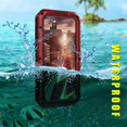 thumbnail image 2 of Mitywah Étui iPhone XR Robuste Imperméable Antichoc Anti-Poussière Métal Robuste Protection Complète Écran Intégré, 2 of 5