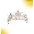 thumbnail image 4 of UPOUART Tiara De Plateada Con De Cristal Para Y Ocasiones Formales, 4 of 8