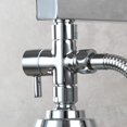 thumbnail image 2 of Dww-solid Brass 3 Way Valve G1/2" Hand Shower Shower Components Universal Fitting, Chrome Dsf007, 2 of 5