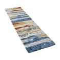 thumbnail image 5 of Rugsotic Carpets Hand Tufted Wool Eco-Friendly Area Rugs - 2'6''x10', Runner, Multicolor, Modern Contemporary Design, High Pile Handmade Anti Skid Rugs for Living Room, Bed Room (K00S13), 5 of 9