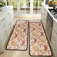 thumbnail image 4 of Kitchen Rugs Sets Of 2,Beige Christmas Gingerbread Man Pattern Anti Fatigue Kitchen Mat Rugs Non Slip Washable,Decorative Kitchen Floor Mats for Kitchen,Sink,Laundry,17"x47"+17"x47", 4 of 5