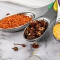 thumbnail image 4 of 8Pcs Stainless Steel Measuring Spoons Dual Ends Double Headed Measuring Cup Baking Tool Spoon for Kitchen (Colorful), 4 of 9