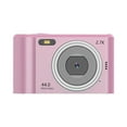thumbnail image 2 of Oggfader Digital Camera for Kids 10-12 New 44 Million Student Digital Camera 2.4 Inch High-definition Child Student Card Camera 16 Times Digital Zoom Electronic Anti-shake Face Detection,Pink, 2 of 7