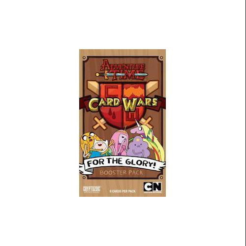 Adventure Time Card Wars For The Glory Sealed Booster x 3 Packs 