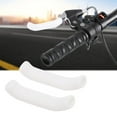 thumbnail image 3 of Brake L Protector Manchon de Poignée de Frein Blanc Silicone 2Pcs Poignée de Frein Manchon de Silicone Frein de Vélo de Montagne L Couvercle de Protection Blanc, 3 of 7