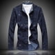 thumbnail image 4 of Camisas informales de otoño con estampado floral para hombres Camisas de cuello de solapa de manga larga más el tamaño M-7XL seitruly FS6353-27, 4 of 6
