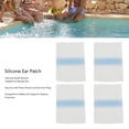 thumbnail image 3 of Silicone Ear Patch, Breathable Washable 30pcs Waterproof Silicone Ear Patch Transparent PU Film  For Travel, 3 of 8