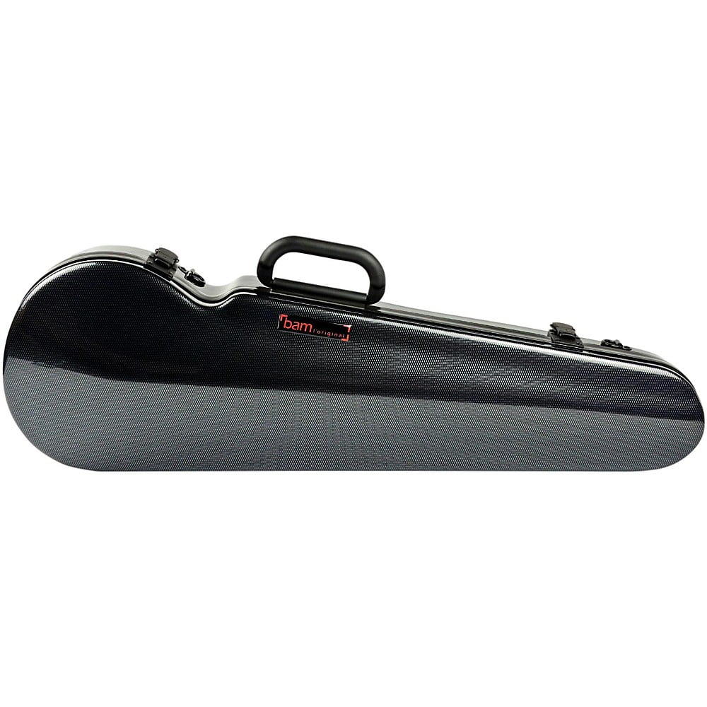 Bam Hightech Contoured Violin Case Carbon Black