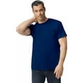 thumbnail image 5 of Gildan Short Sleeve Crewneck T-Shirt, Softstyle Midweight Classic Shirt, Navy Tee, XL, 5 of 5
