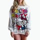thumbnail image 1 of Sudadera con estampado de Hello Kitty para mujer, sudadera con capucha para mujer de High Street, ropa con estampado Y2K, suéter informal de cuello redondo, 1 of 1