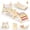 Multicolor, variant on BlueWood Pikler Triangle Set Indoor Playground for Kids Complete with Pads 4-Piece