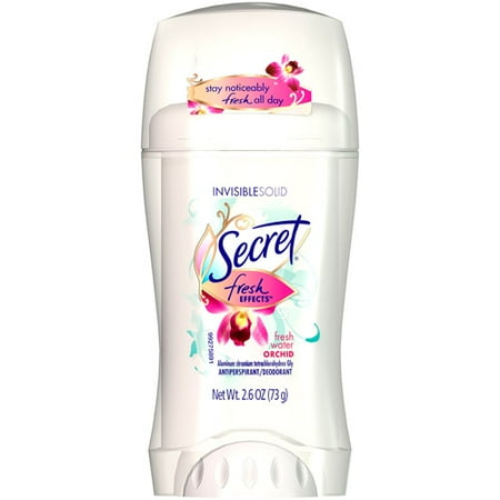 deodorant secret orchid oz fresh antiperspirant effects invisible solid water walmart