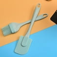 thumbnail image 3 of Silicone Spatulas Rubber Scraper Heat Resistant Mini Cooking Spatula Non Stick, 3 of 6
