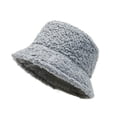 thumbnail image 1 of POINTERTECK Bucket Hat Solid Color All Match Autumn Winter Lightweight Dome Hat for Outdoor, 1 of 9