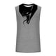 thumbnail image 4 of Camiseta sin mangas de cuello redondo para hombre, informal, a la moda, con estampado, deportiva, de poliéster, 4 of 5