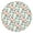 Christmas elastic tablecloth-423, variant on 52-inch round Christmas tablecloth. The elastic hem ensures a custom fit that withstands the activity of holiday gatherings while protecting your furniture surface.