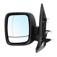 thumbnail image 2 of Electric Black Rearview Reflector Mirror Left Side 4422962, Clear Mirror with Wide Field of View, Ideal Replacement, Fit forTrafic 2014-, 2 of 8