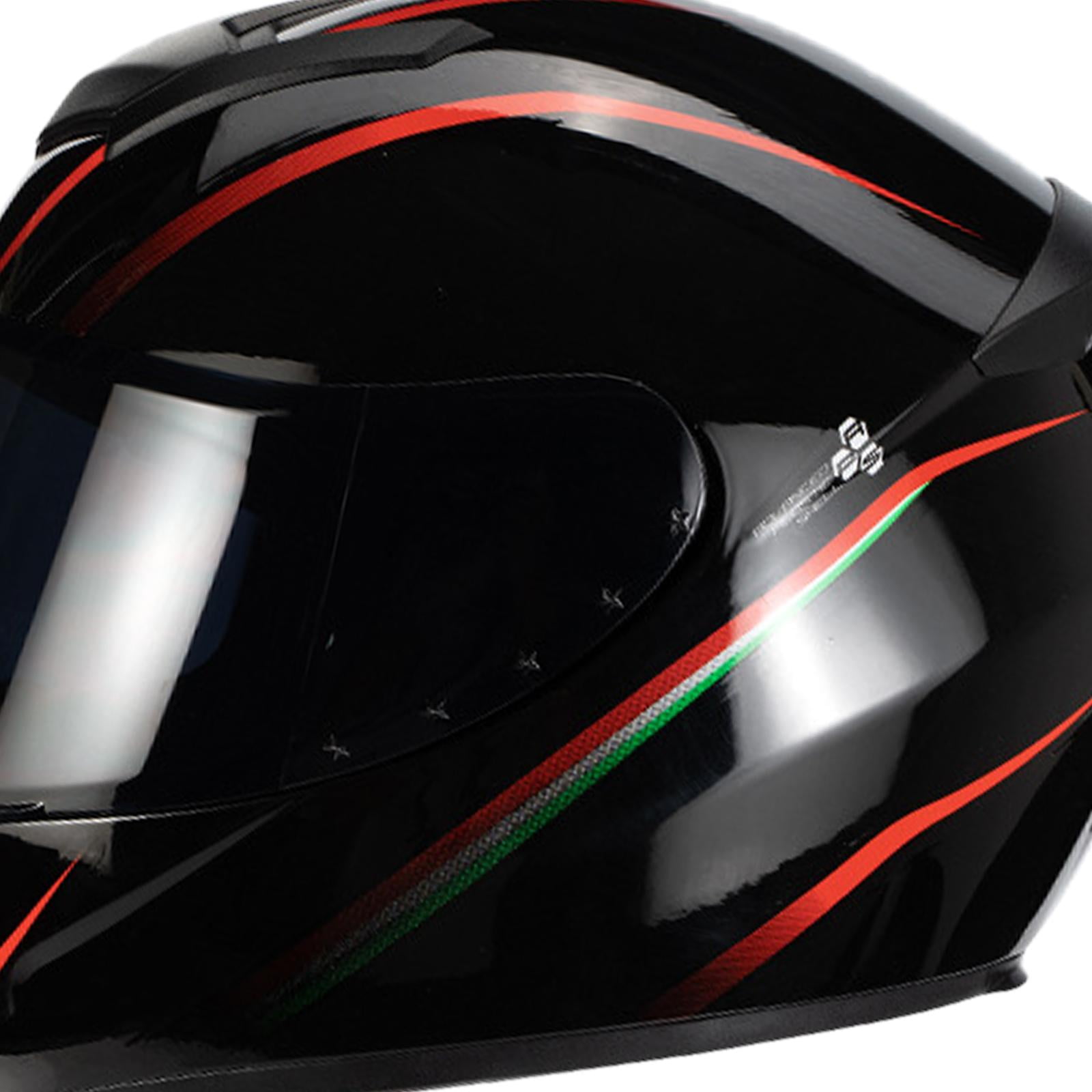 Dickly Full Face Helmet Helmet Outdoor Party Gift Detachable Washable Liner XL