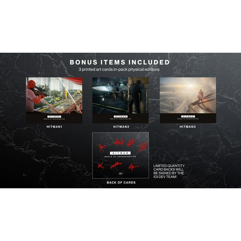 IOI HITMAN World of Assassination, PS5, Main Campaign, Contracts