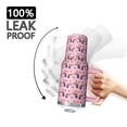 thumbnail image 3 of OBREWU Pink Dachshund Chips Tumbler with Handle and Lid,Pink Dachshund Chips 40oz Double Wall Vacuum Insulated Tumbler,Cups Gift for Women and Men, 3 of 7