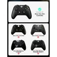 thumbnail image 3 of Matte Electroplaed Replacement Housing Shell with Anti-Slip Grips Xbox Series X S Controller Custom DIY Mod Kit, 3 of 14