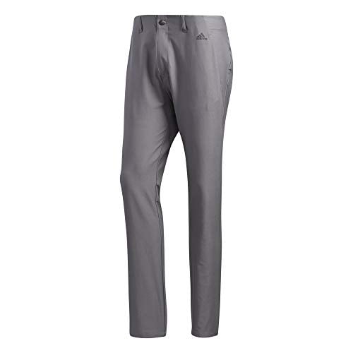 adidas Golf Ultimate 3 stripe Tapered Pant Grey Three 3230