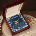 thumbnail image 6 of To My Stepdaughter You're a Blessing Inseparable Necklace, 6 of 20
