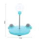 thumbnail image 1 of Bola de comida con fugas para gatos, juguete oscilante con vaso automático (combinación azul) Likrtyny Para estrenar, 1 of 8