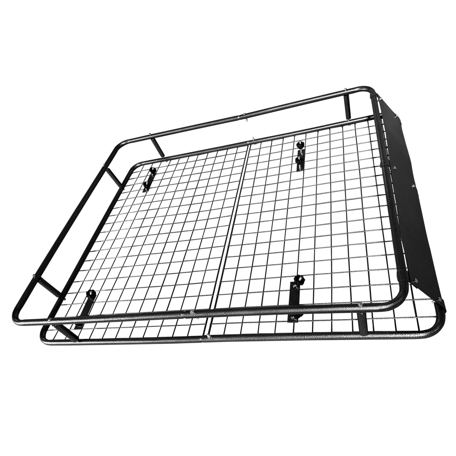 Steel Luggage Holder Rack Basket, 350 LBS Heavy Duty Roof Car Top