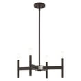 thumbnail image 5 of Livex Lighting - Copenhagen - 4 Light Mini Chandelier in Mid Century Modern, 5 of 11