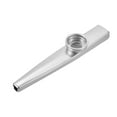 thumbnail image 3 of Unique Bargains Kazoo Musical Instrument Aluminum Alloy Silver with Beautiful Gift Cylindrical Box, 3 of 7