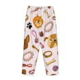 thumbnail image 5 of Haiem Cute Dog Women's Pajama Pants Ultra Lightweight Pjs Bottoms Sleepwear Bottom Pants With Pocket Drawstring-Small, 5 of 9