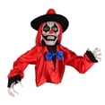 thumbnail image 2 of Estaca de Césped Fantasma de Macarena Decoración al aire Libre de Halloween con Ojos LED, 2 of 8