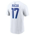 thumbnail image 3 of Men's Nike Puka Nacua White Los Angeles Rams Player Name & Number T-Shirt, 3 of 3