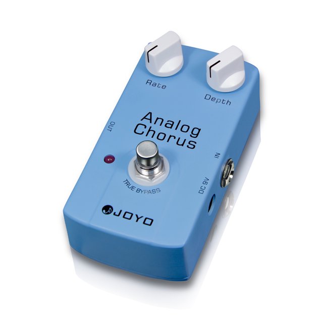 JOYO JF-37 Pedal de efectos de guitarra de coro analógico - True Bypass JOYO Pedal de efecto
