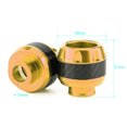 thumbnail image 3 of 1 Pair of Carbon Fiber Motorcycle Front Fork Frame Sliders Crash Protection, 3 of 3