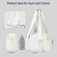 thumbnail image 6 of Bag for Women Girls Small Gym Tote Bag with Wet Compartment Waterproof Travel Duffle Bag Cute Workout Sport Bag, 6 of 7