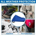 thumbnail image 7 of Unique Bargains 1PC Motorcycle Cover All Season Universal Weather Waterproof Sun with Storage Bag Fits Up to 86.61'' L Blue, 7 of 7