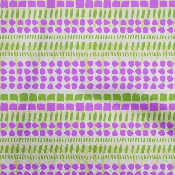 oneOone Cotton Silk Purple Fabric Dot Quilting Supplies Print Sewing Fabric By The Yard 42 Inch Wide