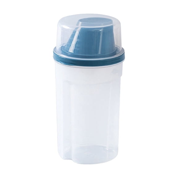 Fareti Laundry Powder Dispenser Airtight Storage Container with Measuring Cup, Detergent Storage Box for Washing Powder or Food, Kitchen